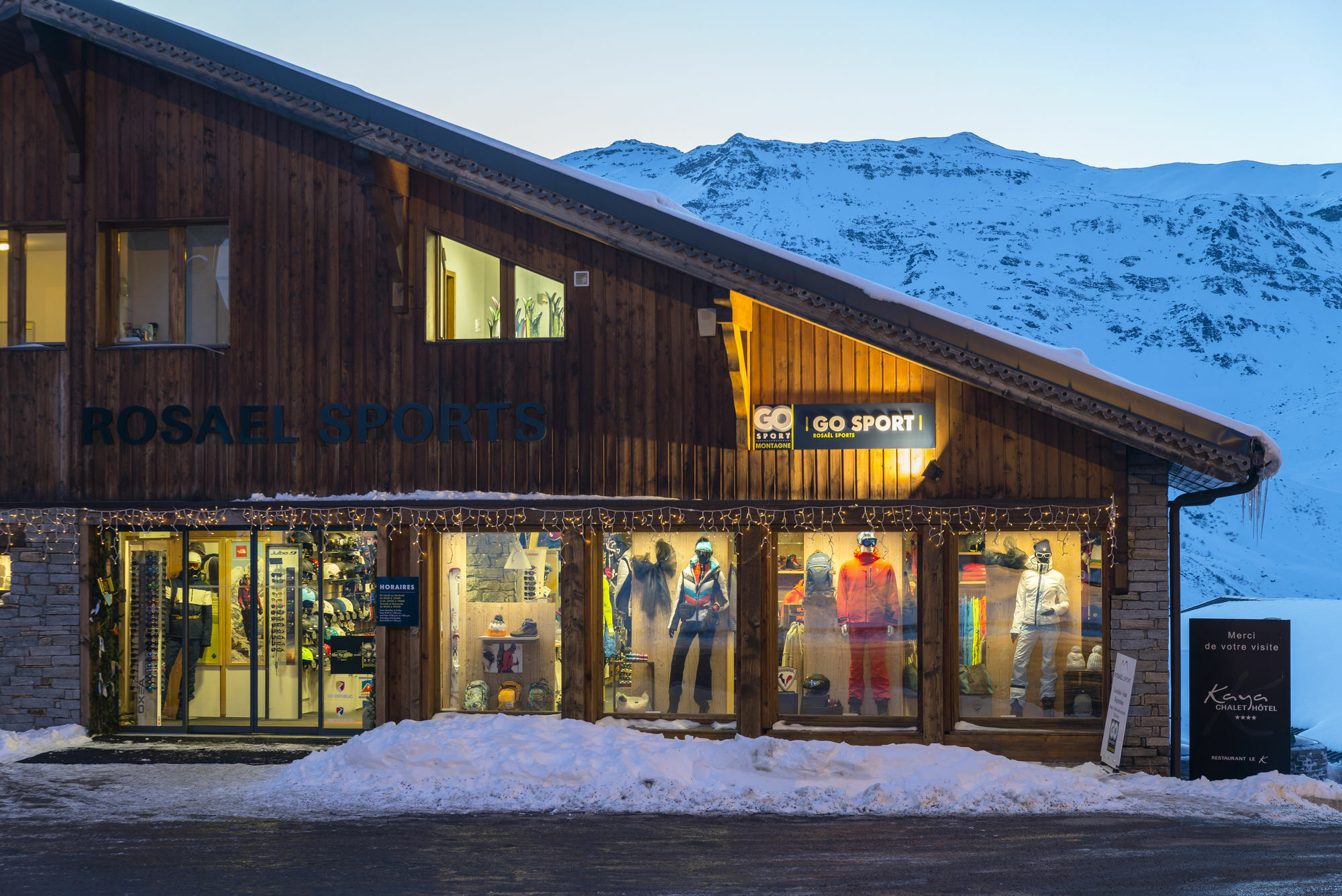 Chalet Hotel Kaya Saint-Martin-de-Belleville Luaran gambar